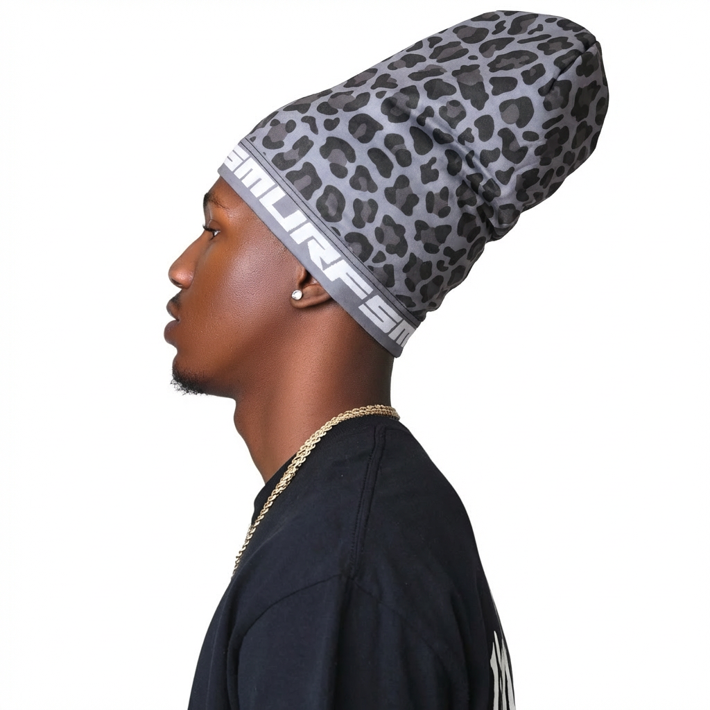 Regular Black Cheetah Print