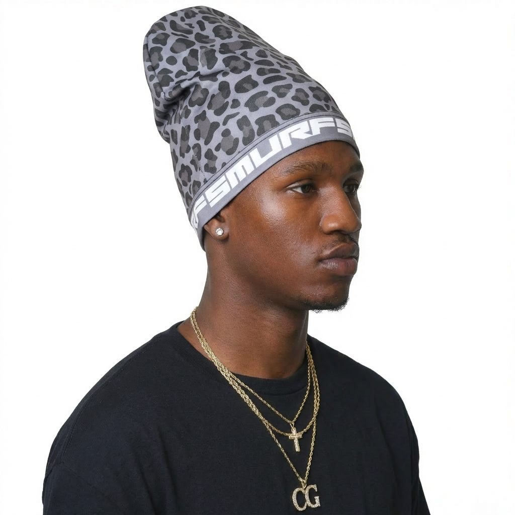 Regular Black Cheetah Print