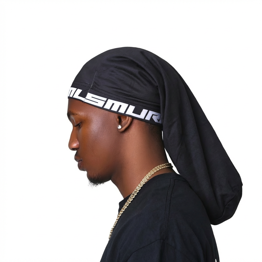 Black Long Smurfcap "18"