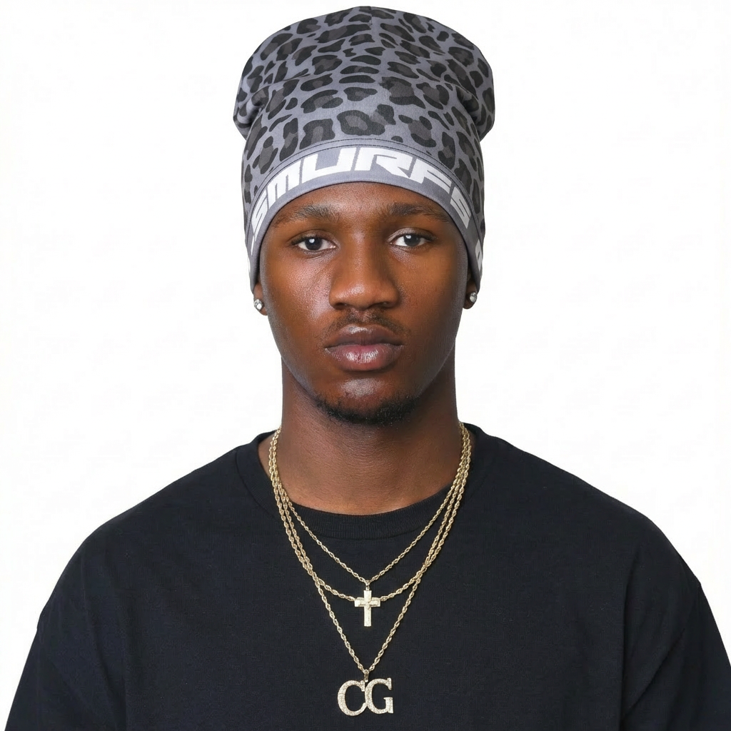 Regular Black Cheetah Print