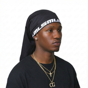 Black Long Smurfcap "18"