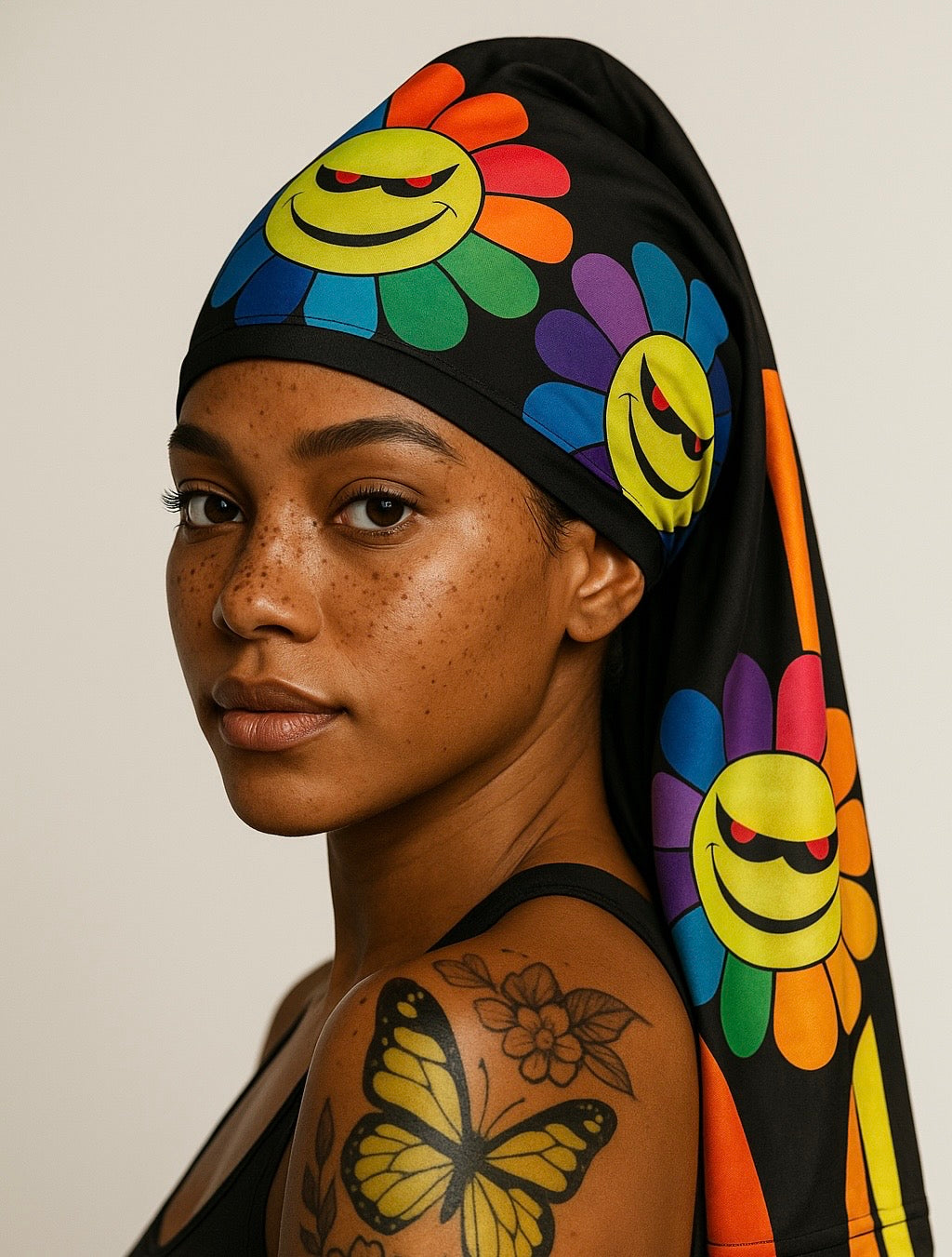 Evil Takashi Murakami Smurfcap "18"