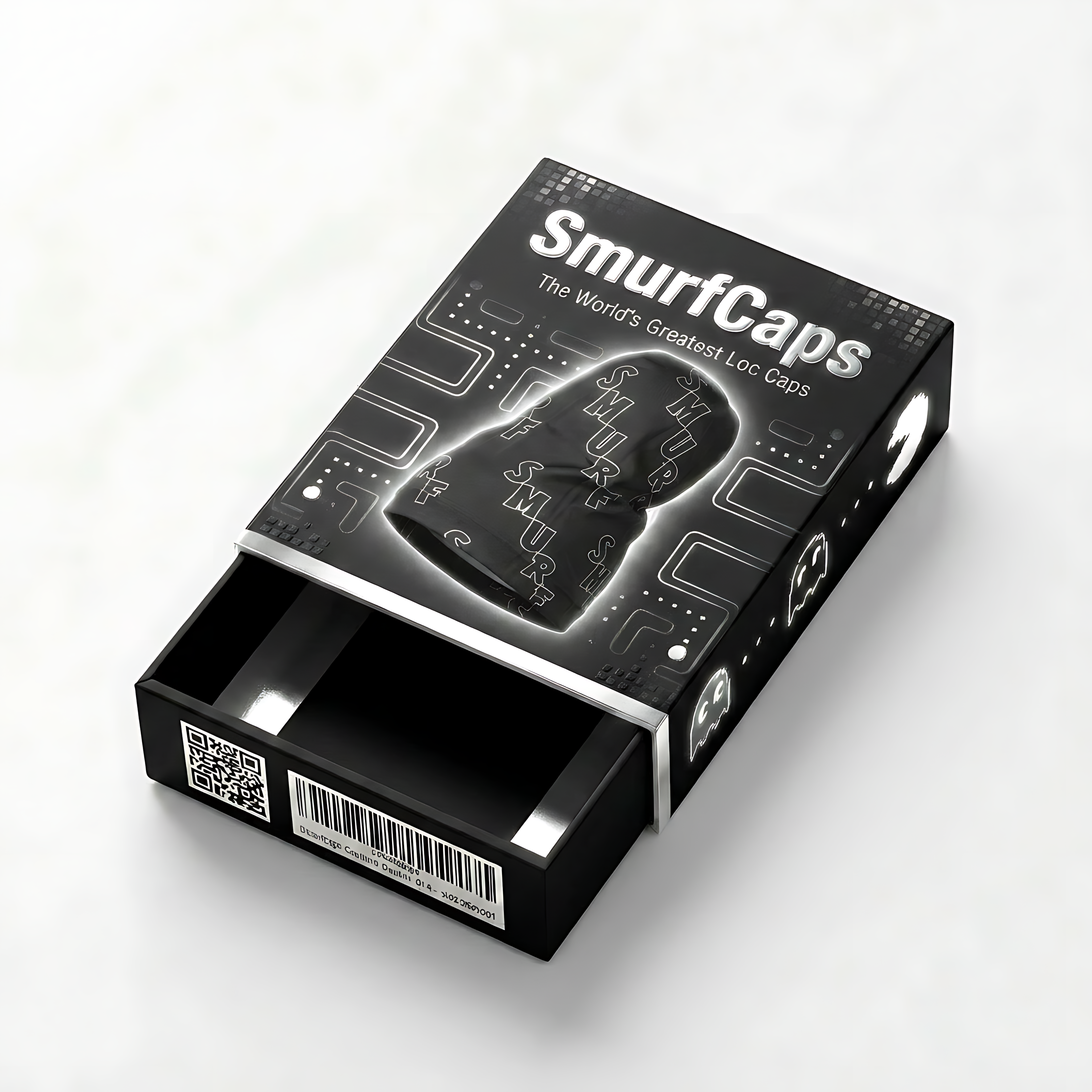 White Pac-man Smurfcap (LIMITED EDITION)