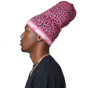 Pink Cheetah Print Smurfcap