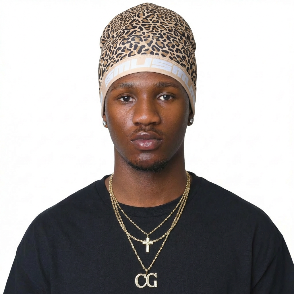 Regular Cheetah Print Smurfcap